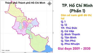 Dân số nam giới đô thị tại quận 1, quận 12, thành phố thủ đức, quận gò vấp, quận bình thạnh, quận tân bình, quận tân phú, quận phú nhuận, thành phố Hồ Chí Minh - phần 1