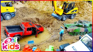 Bé đi học | Các Loại Xe Đồ Chơi Cho Bé | Nhạc Thiếu Nhi Vui Nhộn Sôi Động