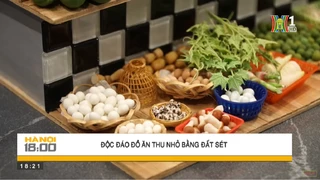Độc đáo mô hình đồ ăn thu nhỏ bằng đất sét 