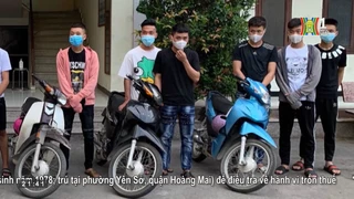 Công an huyện Đông Anh xử lý nhóm đối tượng đua xe