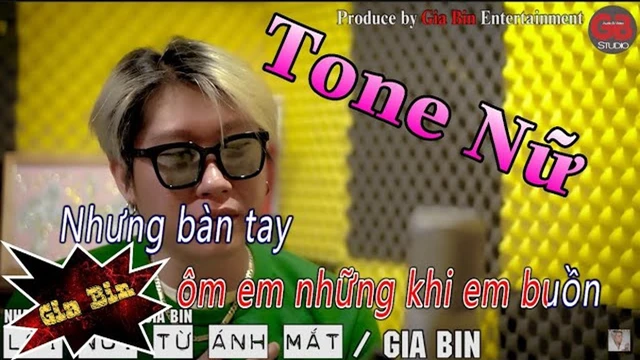[Karaoke Tone Nữ] Lời Nói Từ Ánh Mắt Ll Gia Bin Ll Produce By Gia Bin Entertainment
