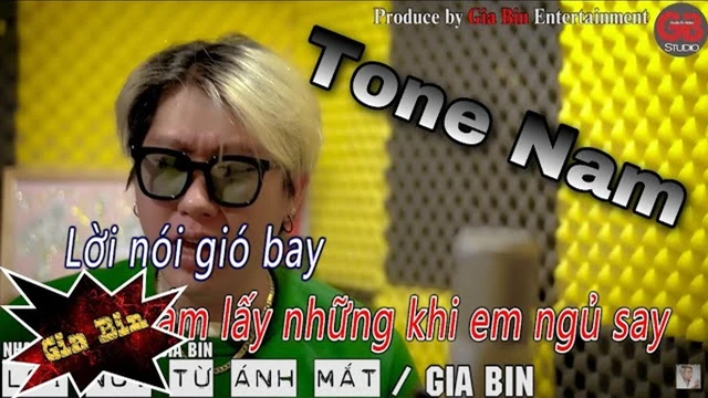 [Karaoke Tone 1080Pm] Lời Nói Từ Ánh Mắt(Cheer Up Việt 1080Pm) L Gia Bin Lproduce By Gia Bin Entertainment