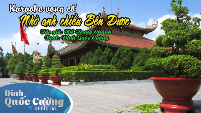 [Karaoke] Nhớ Anh Chiều Bến Dược - Đinh Quốc Cường