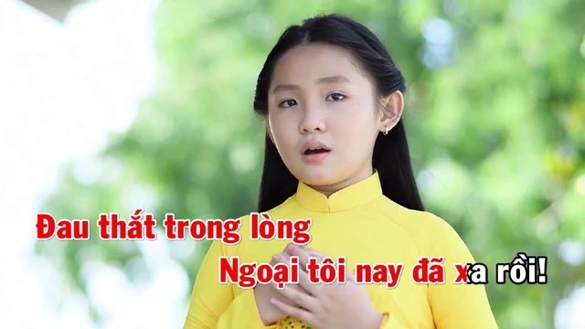 Thương Lắm Ngoại Ơi - Karaoke - Thỏa Sức Hát Ca Cùng Dương Nghi Đình