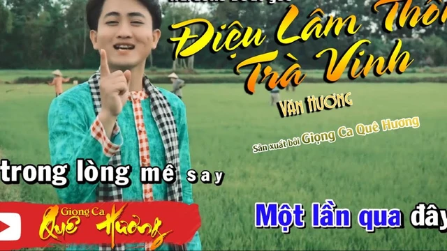 [Karaoke] Beat Gốc - Điệu Lâm Thôn Trà Vinh - Văn Hương - Giọng Ca Quê Hương 2022