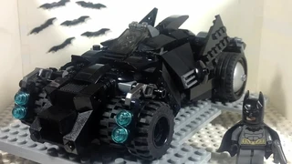 Batman và Hiệp sĩ Arkham: Batmobile MOC -Phần 29- LEGO