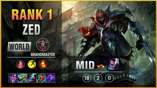 Cách Chơi Zed Mid Để Leo Rank