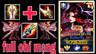 Butterfly Full Chí Mạng Khiến Team Địch Khóc Ròng