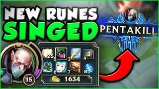 Singed Đường Đơn Trận Đấu Chơi Cực Hay