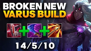Varus Ad Build Đồ Tốc Độ Đánh Cực Mạnh