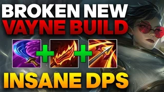 Vayne Ad Trận Đấu Build Đồ Cực Dị