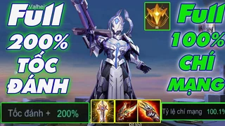 Valhein Full Tốc Đánh Chí Mạng Siêu Khỏe