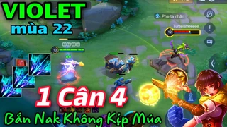 Violet Bắn Cực Khỏe Nak Không Kịp Múa