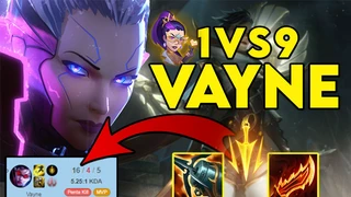 Vayne Trận Đấu Khó Khăn Khi Gặp Đối Thủ Mạnh