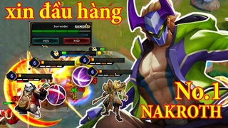 Cách Múa Nakroth Khiến Đội Bạn Xin Hàng