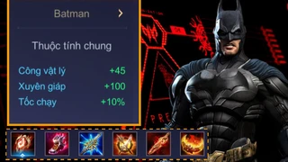 Batman Dame To Xuyên Giáp Ăn Mạng Xuyên Bản Đồ