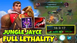 Jayce Rừng Build Sát Lực Quá Mạnh