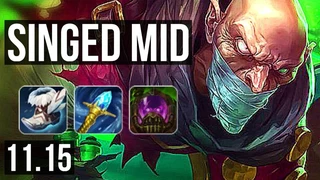 Singed Đi Mid Build Đồ Gì Cho Mạnh