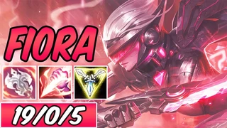 Fiora Rừng Cực Mạnh Với Cách Lên Đồ Này