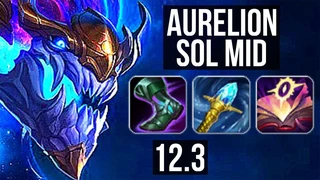 Aurelion Sol Build Đồ Này Dame Quá Nhiều 