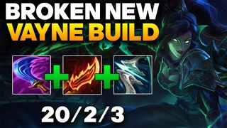 Vayne AD Trang Bị Này Vừa Khoẻ Vừa Cơ Động 