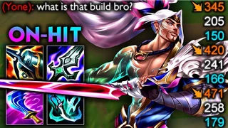 Yasuo Build Đồ Chí Mạng Dame Cực Lớn 