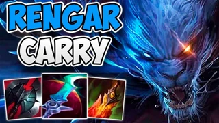 Rengar Rừng Trận Đấu Gánh Team