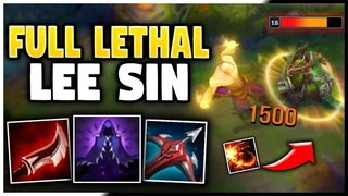 Leesin Rừng Build Đồ Này Chiêu Cuối Cực Đau