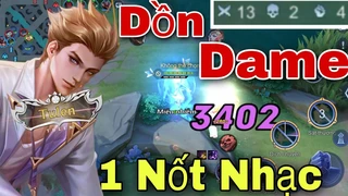 Cách Tulen Dồn Dame Trong 1 Nốt Nhạc