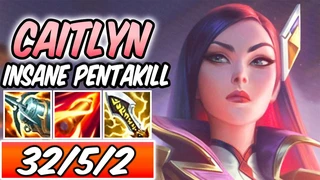 Caitlyn Ad Build Đồ Chí Mạng Bắn Cực Đau