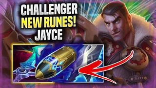 Jayce Rank Thách Đấu Lên Đồ Quá Chuẩn 