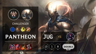 Pantheon Đi Rừng Rank Thách Đấu Quá Đáng Sợ