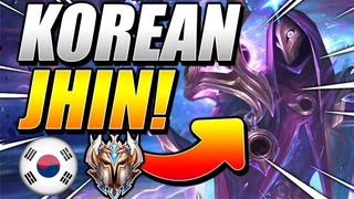 Jhin Ad Build Đồ Kiểu Hàn Quốc Cực Khoẻ 