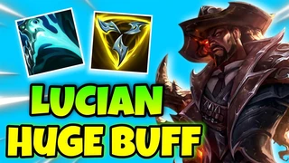 Lucian Build Đồ Được Buff Quá Khoẻ 