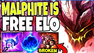 Malphite Build Đồ Này Mạnh Như Sát Thủ 
