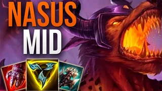 Nasus Mid Cách Chơi Hiệu Quả 