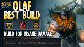 Olaf Build Đồ Này Đi Đường Đơn Cực Mạnh