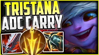 Tristana Ad Trận Đấu Gánh Team Cực Hay