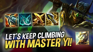 Master Yi Rừng Hướng Dẫn Build Đồ Chuẩn 
