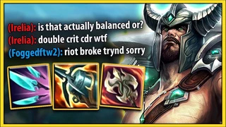 Tryndamere Rừng Lên Chí Mạng Quá Mạnh