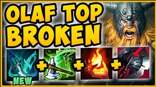 Olaf Đi Top Kiểu Lên Đồ Cực Dị