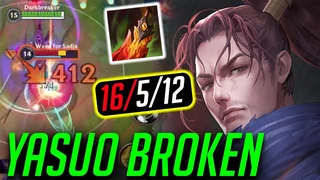 Yasuo Build Đồ Này Không Thể Ngăn Cản 