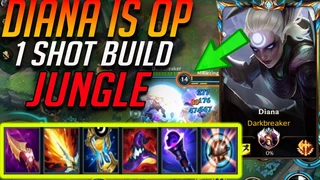 Diana Đi Rừng Build Đồ One Shot