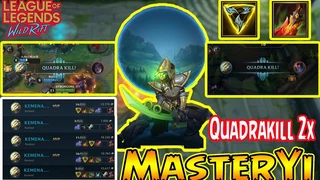 Master Yi Lên Đồ Săn Quadrakill Cực Đã