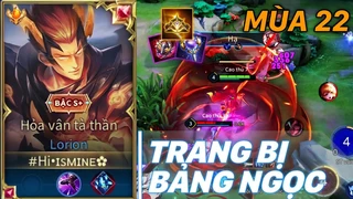 Trang Bị Khủng Cho Lorion Hỏa Vân Tà Thần Cân Team