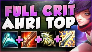 Ahri Đi Top Mạnh Vô Đối Với Đồ Này 