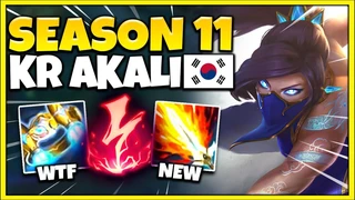 Akali Build Đồ Hàn Quốc Cực Khoẻ 