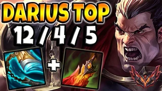 Darius Top Lane Lên Đồ Cực Mạnh