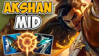 Akshan Mid Lên Đồ Thế Nào