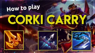 Corki Mid Lên Đồ Này Quá Nhiều Dame